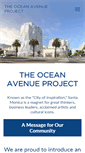 Mobile Screenshot of oceanavenueproject.com